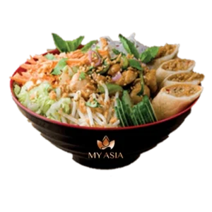 Bo bun poulet caramel