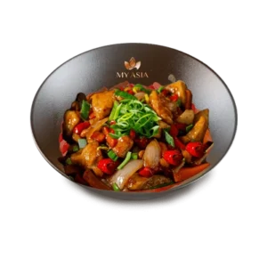 Poulet sauce piquante