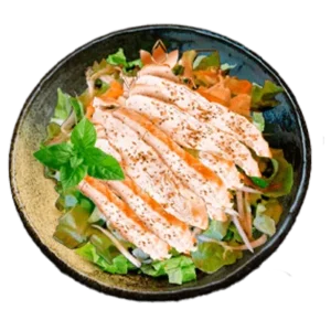 Salade chinoise au poulet émincé