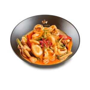 Seiche sauce piquante